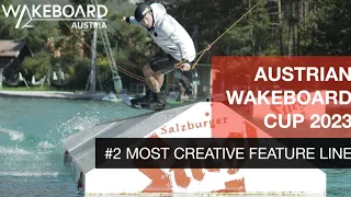 Austrian wakeboard cup 2023   #2 Most creative feature line