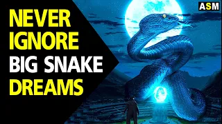 What does Big Snake dream meaning || Dreaming of big snake || Big Snake dream dream interpretation