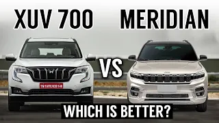 Jeep Meridian Vs Mahindra XUV700 | Detailed Comparison | Meridian vs XUV700 | Which is better?