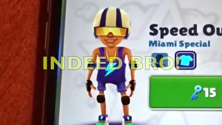 Unlocking Speed Outfit on Subway Surfers!