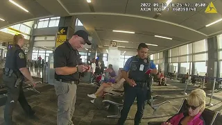 TX: Deaf woman says arrest at airport broke her arm, all caught on cam