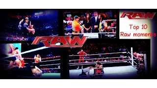 Top 10 Raw moments: WWE Top 10, August 17, 2015 Live Commentary & WWE RAW REVIEW