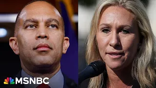 Jeffries slams Marjorie Taylor Greene and MAGA GOP’s 'political games'