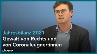 BPK: Jahresbilanz rechte Gewalt 2021 und Coronaleugner-Gewalt