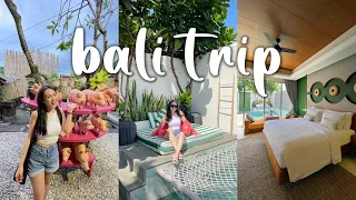 Bali Day 1 🇮🇩 (travelling to Bali, pool villa, room tour, Naughty Nuri's food review)