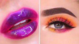 #054 The Most Satisfying Lip & Eye Makeup Ideas  New Makeup Compilation  Makeup Inspiration