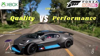 Forza Horizon 5 Gameplay | Xbox Series S [Quality vs Performance Mode]