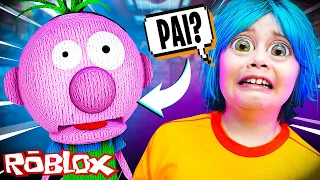 MEU PAI VIROU UM BONECO DE PANO 😱 ROBLOX Escape Mr. Gumdrop's Candyshop ( Alec GO! )