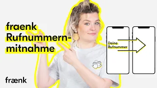 fraenk Rufnummernmitnahme | Prepaid und Vertrag