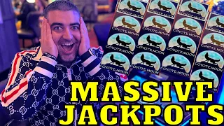 One of The BIGGEST JACKPOTS On Coyote Moon Slot