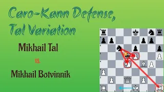 Mikhail Tal vs. Mikhail Botvinnik (World Championship Match, 1961) #chess