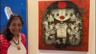 Client testimonial on artist Basuki Das Gupta's goddess paintings