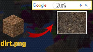 I Replaced All Minecraft Textures With Their First Google Search Result