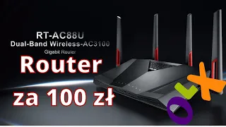 Router za 100 zł z OLX - Asus RT-AC88U