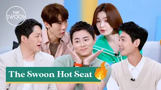 Cast of Hospital Playlist competes to raise each other’s heart rate | The Swoon Hot Seat [ENG SUB]