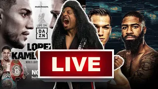 Teofimo Lopez Vs Kambosos | Figueroa vs Fulton - LIVE COMMENTARY