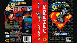 The Death and Return of Superman (Sega Genesis) [1994]. Longplay. With russian comments.