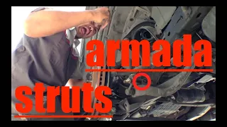 Front Struts Shocks Replacement '04-'13 Nissan Armada QX56 √ Fix it Angel