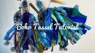 Boho Gypsy Tassel Tutorial Using Grandma’s Thimbles