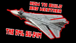 SU-24 Russian Air Force 1:72 DRAGON FULL BUILD VIDEO