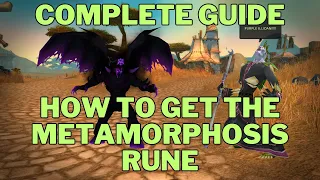 How to Get Metamorphosis Rune Guide Quick and Detailed Warlock World Of Warcraft Season Of Discovery