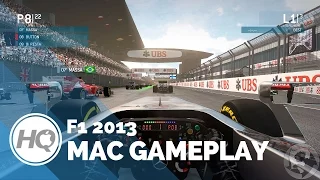 F1 2013 Mac Gameplay by MacGamerHQ.com