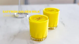 Saffron Golden Milk | Low-Carb | Turmeric milk