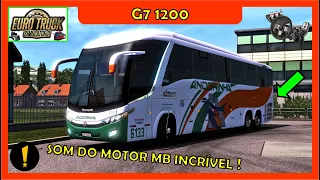 RODANDO com NOSSO G7 1200 em MINAS GERAIS ! + SOM MOTOR do REAL ... INCRÍVEL ! ETS2 1.39