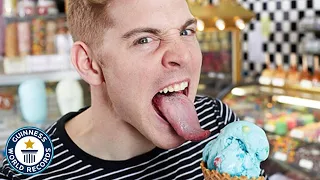 Longest Tongue in the World | Guinness World Records