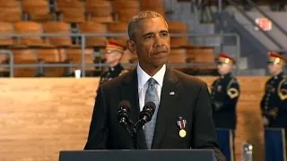 Obama: World seeks leadership of US military