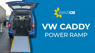 VW Caddy Wheelchair Accessible Vehicle with Power Ramp