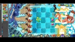 Plants vs zombies - 2/frostbite cave day -30:) Dr. Zombos destroy in second 🍀walkthrough/#pvz2drzom