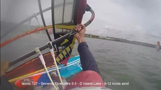 Windsurfing in KL -  D Island Lake