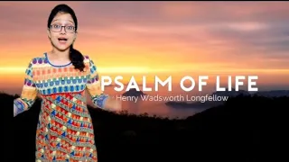 A Psalm of Life by Henry Wadsworth Longfellow| English Poem Recitation