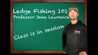 Ledge Fishing 101 - How to find and catch offshore bass with Jake Lawrence