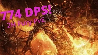 WoW Classic 2H Fury Warrior PvE - 774 DPS LUCI (Grobbulus RP/PvP)