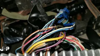 How to install an amplifier to factory radio