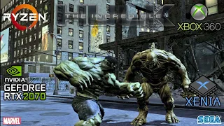 Xenia | The Incredible Hulk game | XBOX 360 Emulator Testing