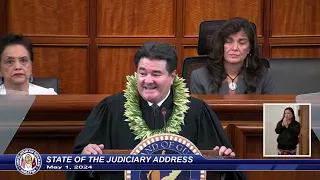 State of the Judiciary Address - May 1, 2024 10am