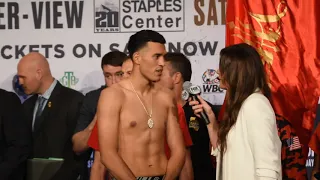 ANTHONY DIRRELL & DAVID BENAVIDEZ FINAL WORDS AFTER WEIGH IN