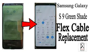 Lines/Green Screen on Samsung Galaxy S9 Flex bonding | Jalil Mobiles |