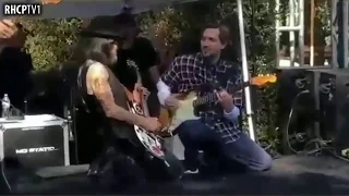 John Frusciante and Dave Navarro Playing Together for the First Time! (08/02/2020)