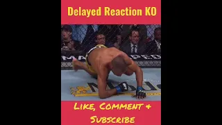 Edson Barboza’s crazy delayed reaction KO of Shane Burgos at UFC 262