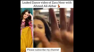 Leaked video! Zara noor & Ahmed Ali akbar💃 @showbizkiDunya #ytshort