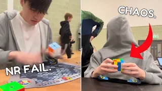 A Very Chaotic Cubing Competition | Belfast Winter 2023