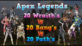 20 Wraiths vs 20 Paths vs 20 Bangs - Private Server JukaGames