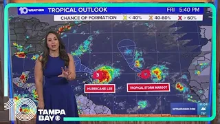 Hurricane Lee 'not as strong' but still a major Category 3 storm