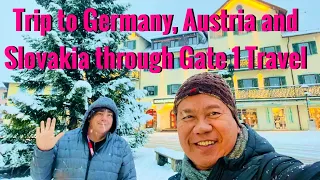 Gate 1 Travel trip to Christmas Markets of Germany, Austria and Slovakia December 2022.