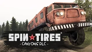 Spintires ► Canyons DLC (карта Каньоны )