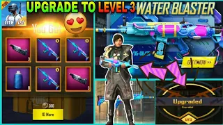 MAX OUT WATER BLASTER SCAR-L GUN SKIN TO LEVEL 3 IN PUBG MOBILE LITE | PREMIER FIREARM CRATE OPENING